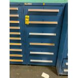 Stanley Vidmar 6-Drawer Cabinet w/ Electrical Support Equipment; Assorted Circuit Boards, Contactors
