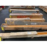 (5) Crates/Pallets w/ Assorted Machine Rolls, Cylinders