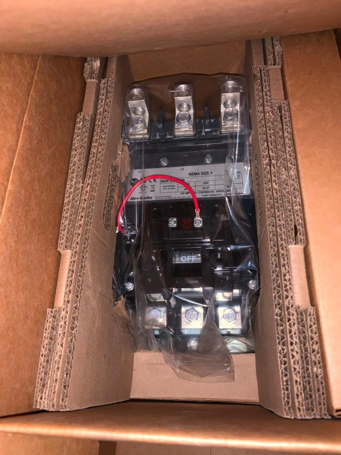 (2) Leeson Speedmaster AC Motor Controls, Allen-Bradley 500F-E0D930 Motor Contactor - Image 5 of 5