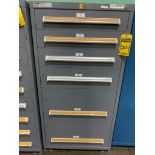 Stanley Vidmar 6-Drawer Cabinet w/ Electrical Support Equipment; Circuit Boards, Power Supplies, Pre