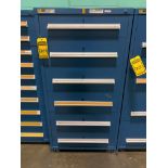 Stanley Vidmar 6-Drawer Cabinet w/ Electrical Support Equipment; Assorted Modules, Accelerometer, Co
