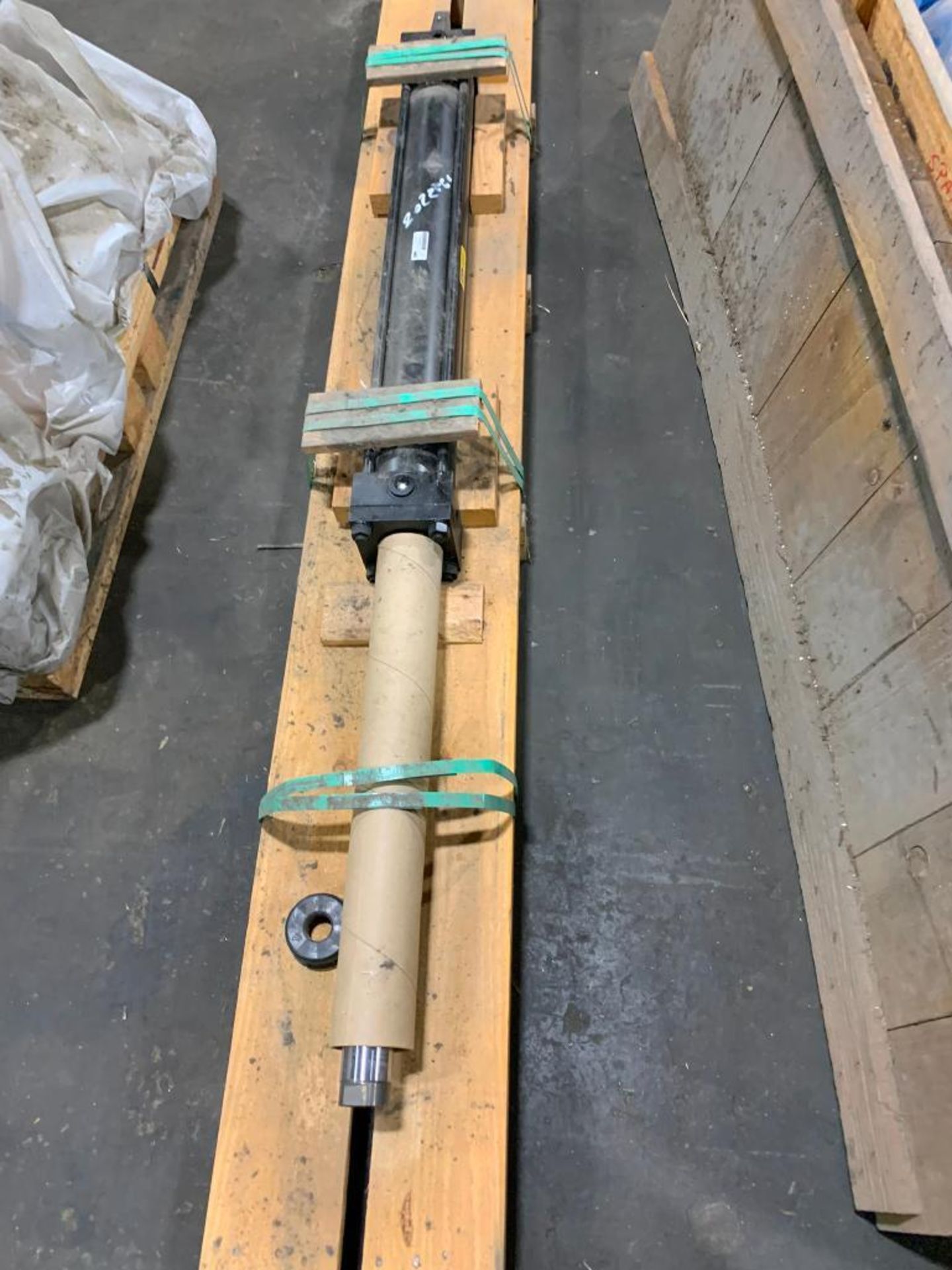 (2) Cylinders; 14" Pneumatic Cylinder & Other - Image 4 of 5