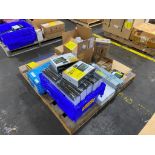 Pallet w/ Flow Meters, Instrument Controllers, Circuit Boards, Conductivity Electrodes, Fiber Optic