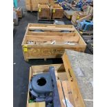 (4) Crates/Pallets w/ Bearing Housings, Machined Brass Cage