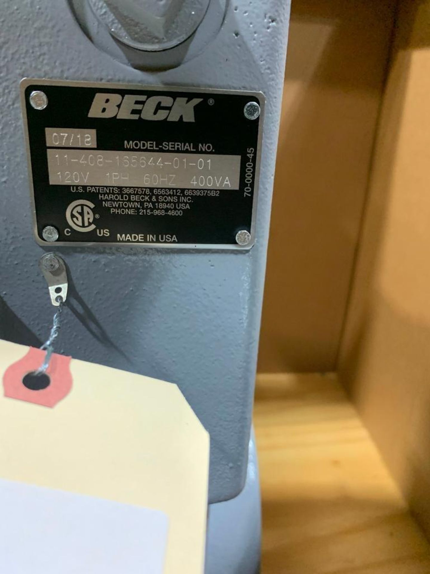 Beck Electric Actuator - Image 4 of 4