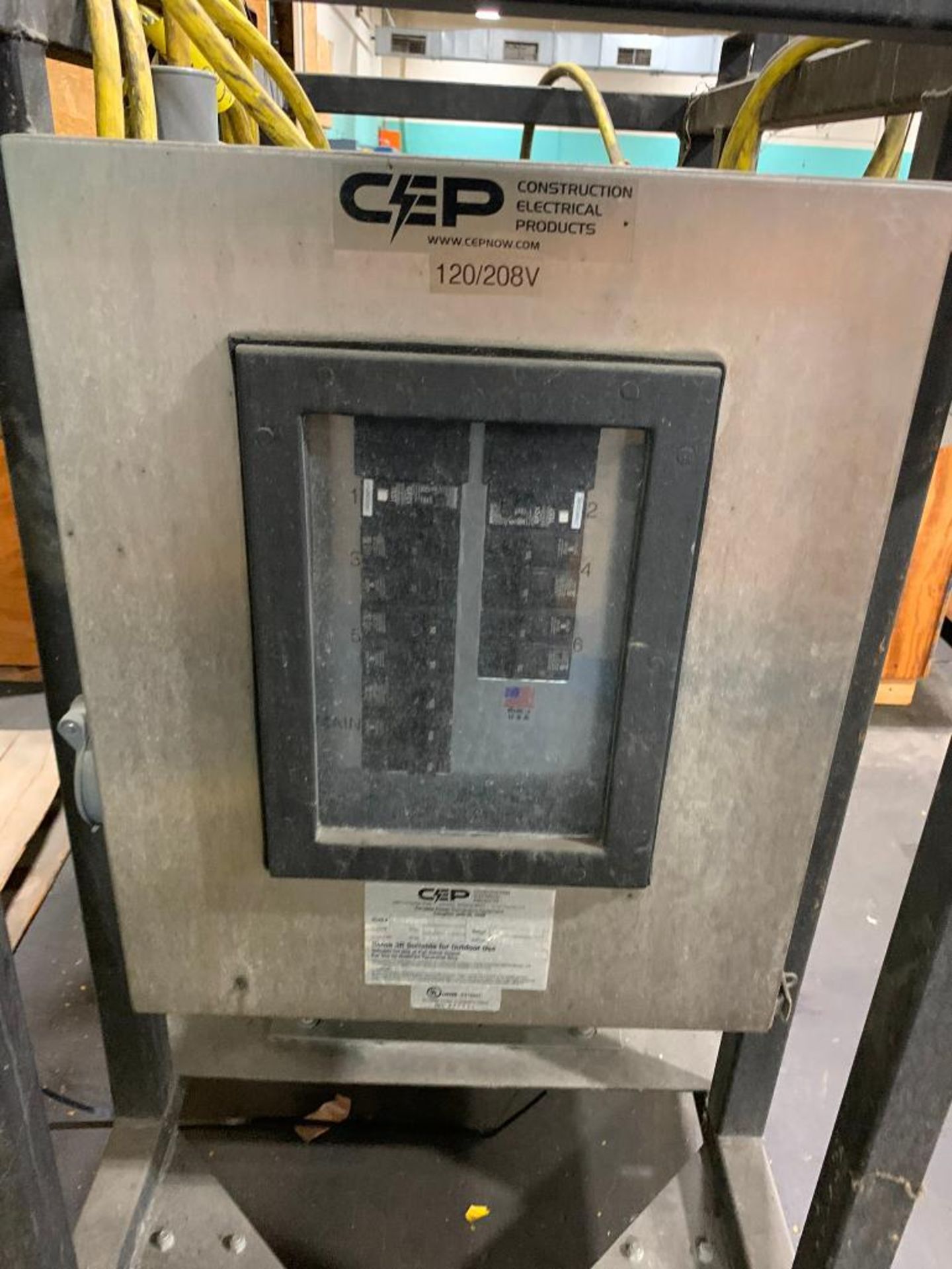 CEP Portable Power Unit, Model 100413, 460 V, 45/100 AMP - Image 2 of 4