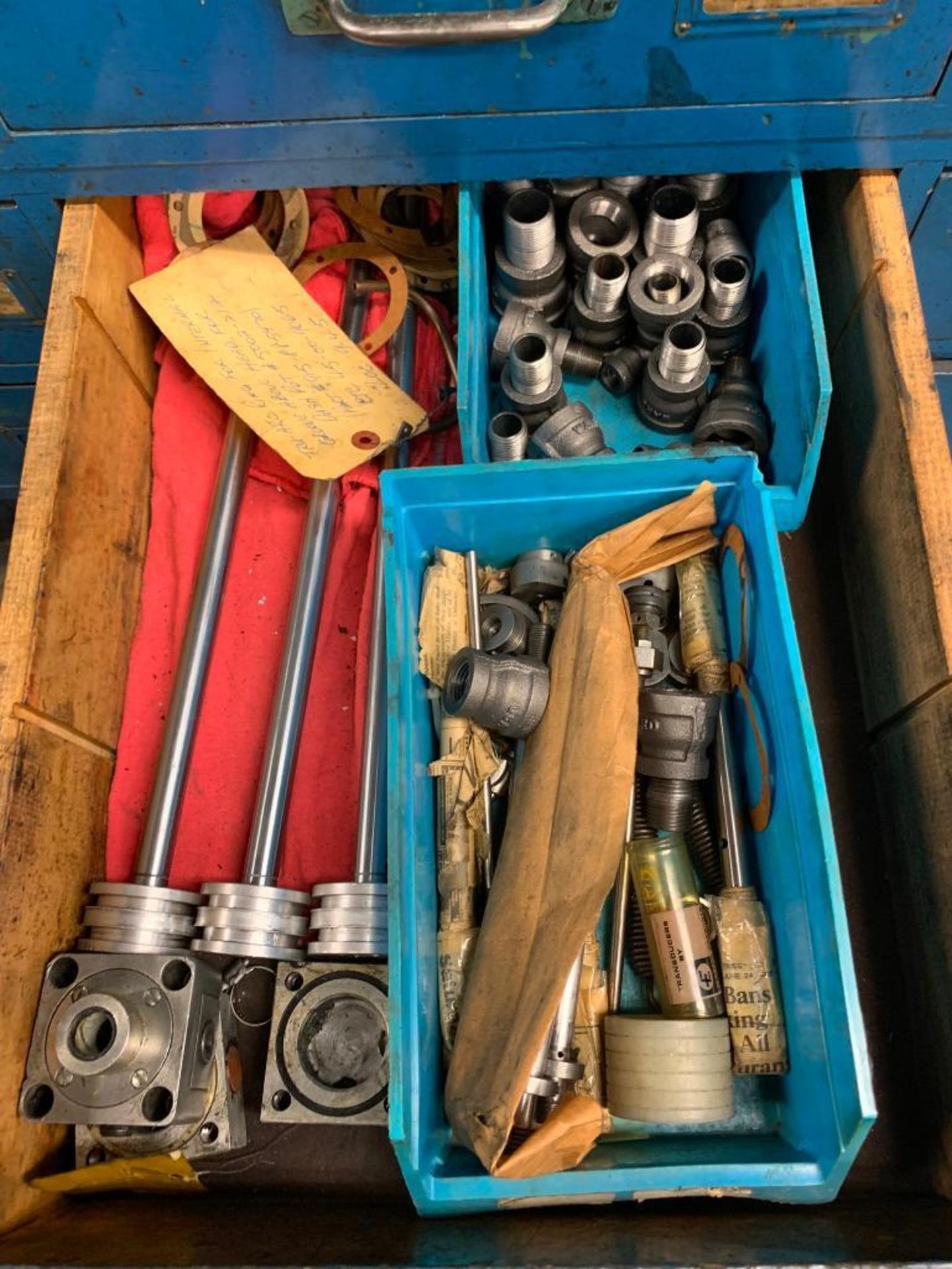 (2) Cabinets w/ Assorted Lathe Tooling, Repair Parts - Image 10 of 19