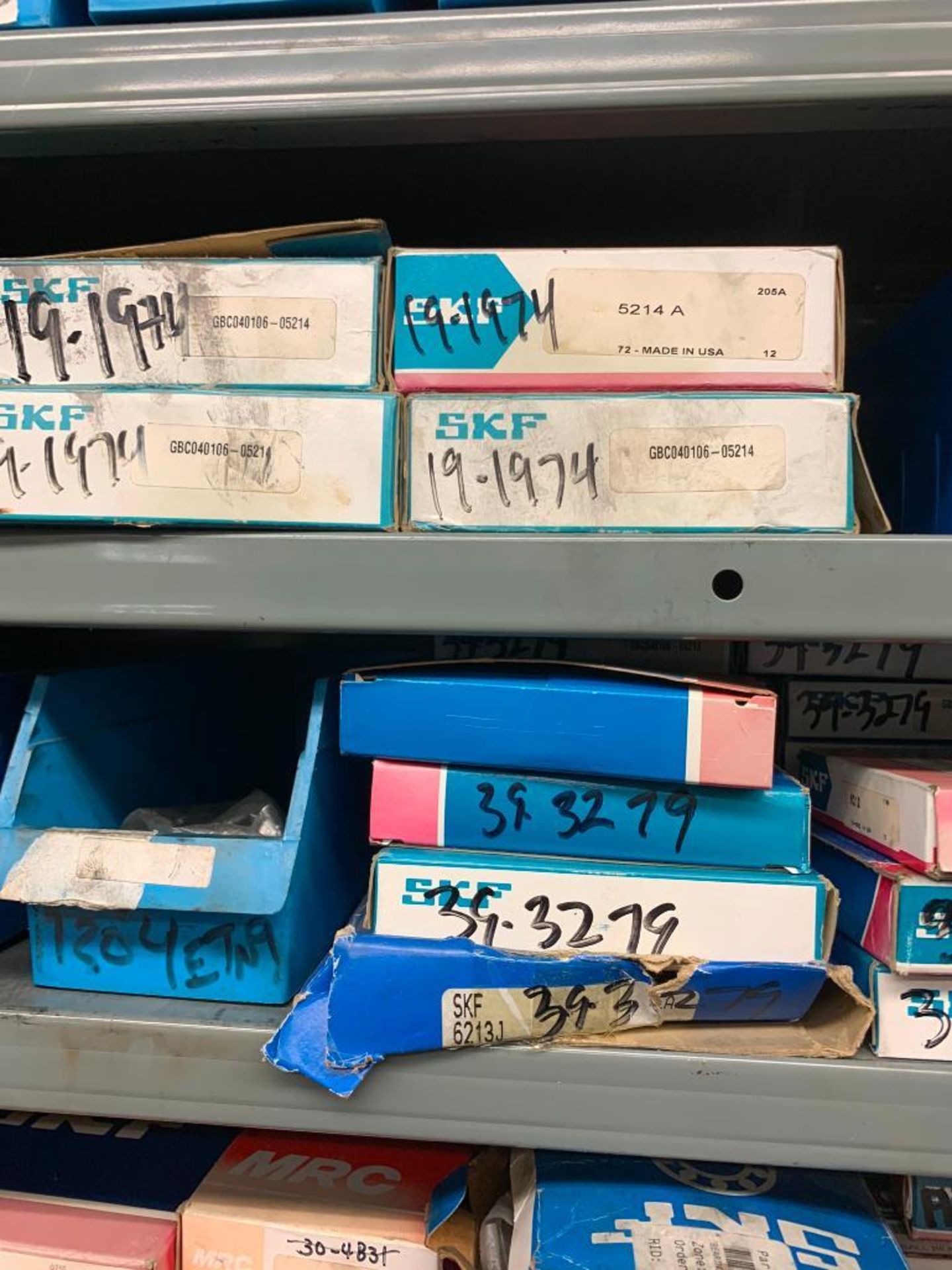 Assorted Bearings on Shelf Unit; SKF, Timken, NTN, Fafnir, Nice, & More - Image 6 of 17