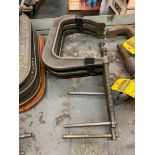 (3) 8" C-Clamps