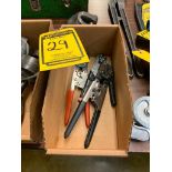 Box of Assorted Crimping Tools