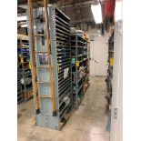(8x) Bays of Clip Style Shelving w/ Content of Assorted Sleeves, Eaton/ Vickers Valves, Bearing Hous