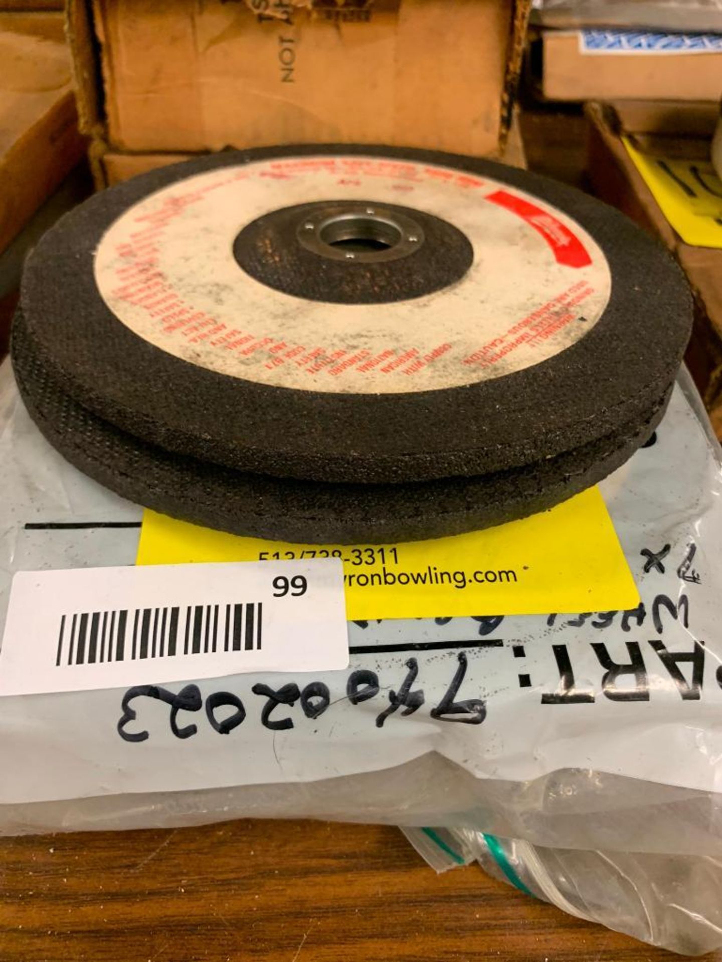 Milwaukee Grinding Wheels, 7/8" Arbor