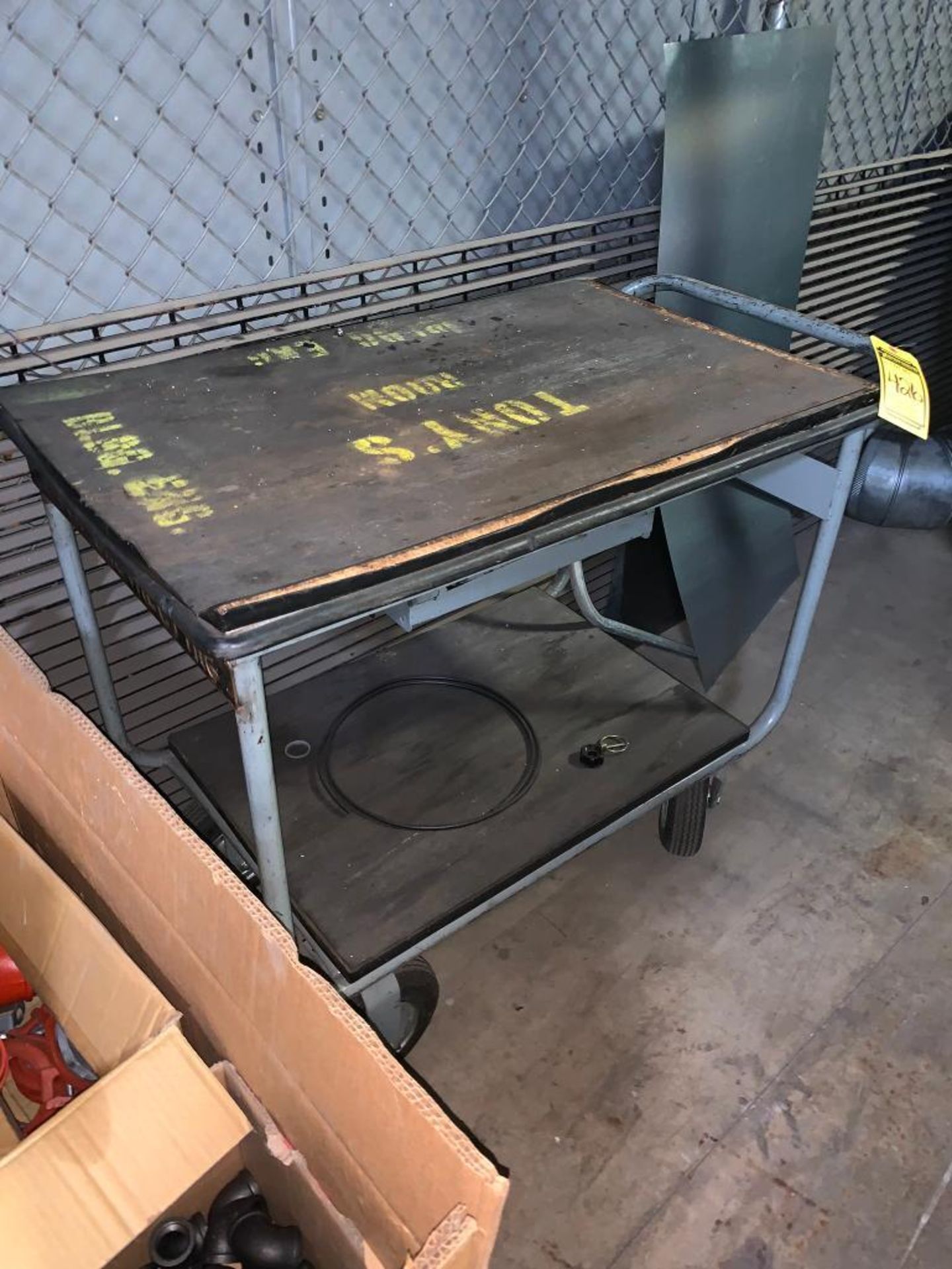 Contents on Pallet Rack, Under & as Marked: Assorted Ducting, Duct Work Connectors, Steel Lids - Image 2 of 13