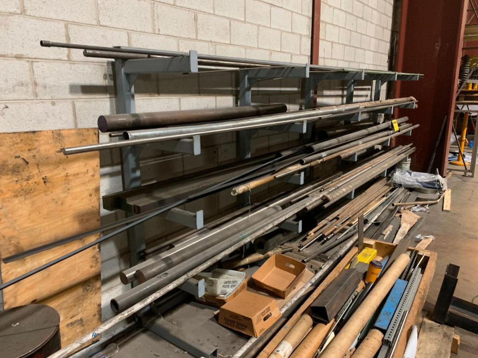 (3x) Cantilever Racks w/ Steel Stock Content, 16.5' L X 6' T X 2' D Rack - Image 19 of 19