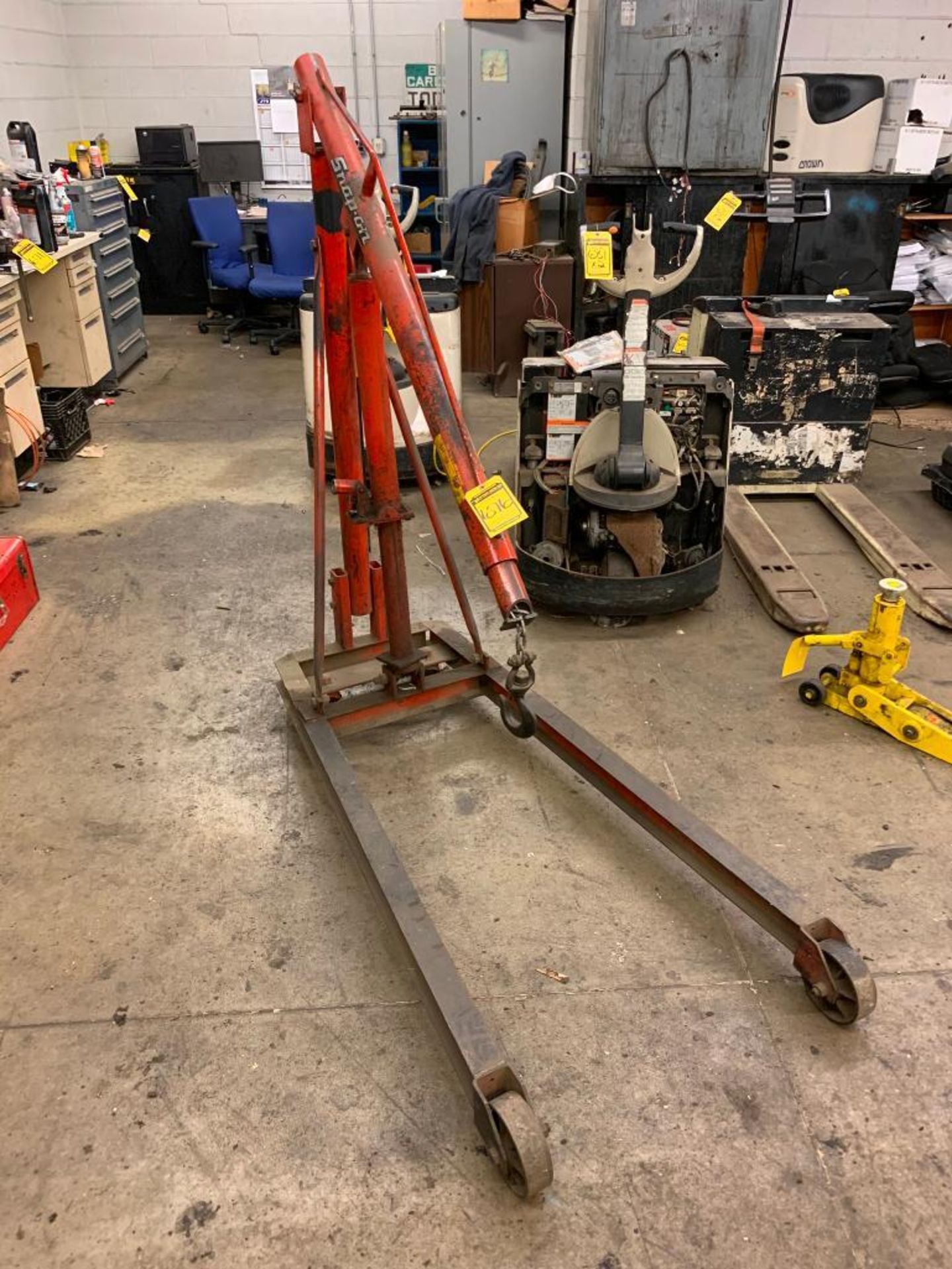 Snap-On 3/4-Ton Capacity Shop Crane