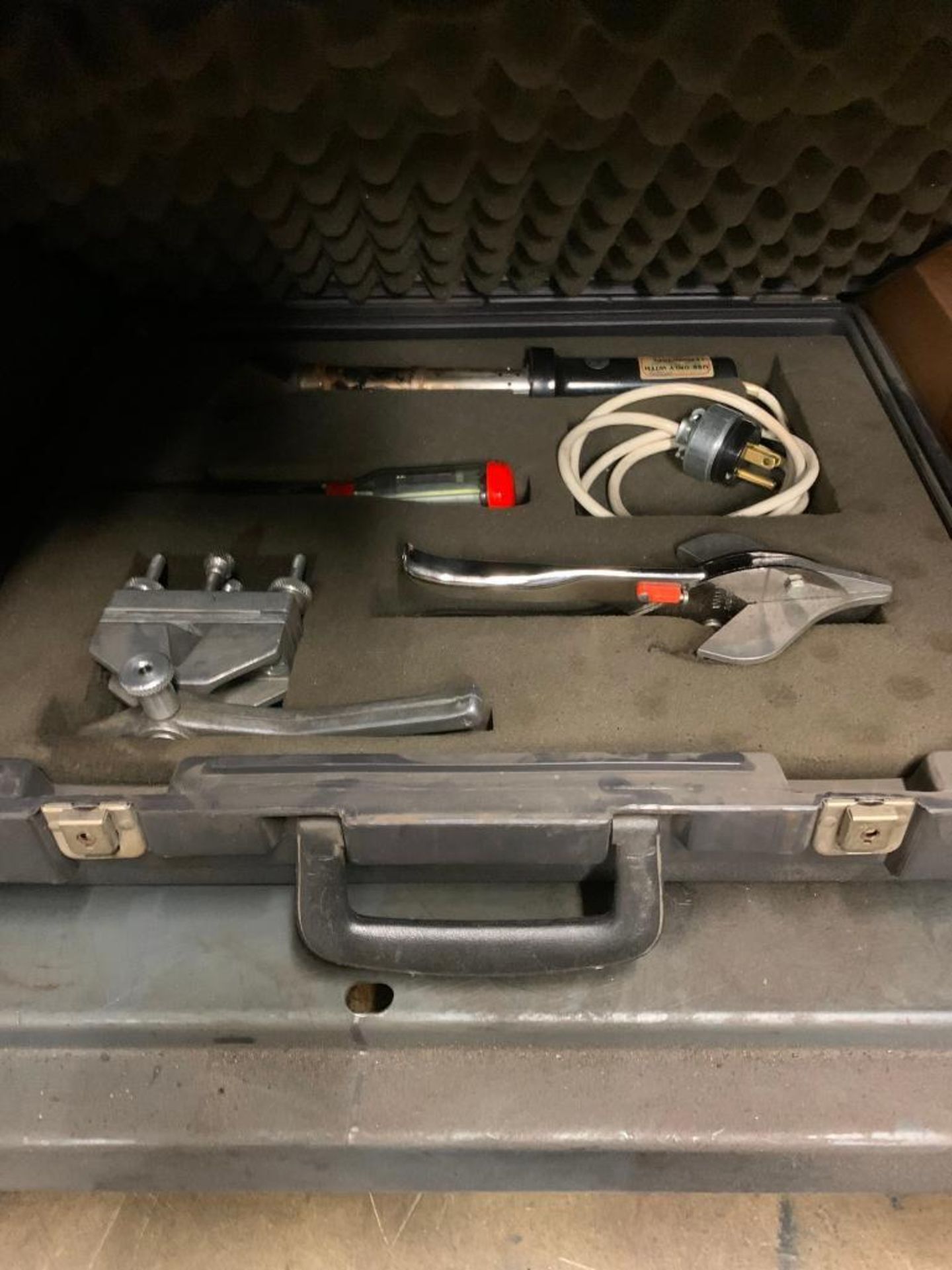 Stronghold Cabinet w/ Cable Cutter, Tube Benders, Drill Indexes, Weld Splice Kit, & More - Image 14 of 15