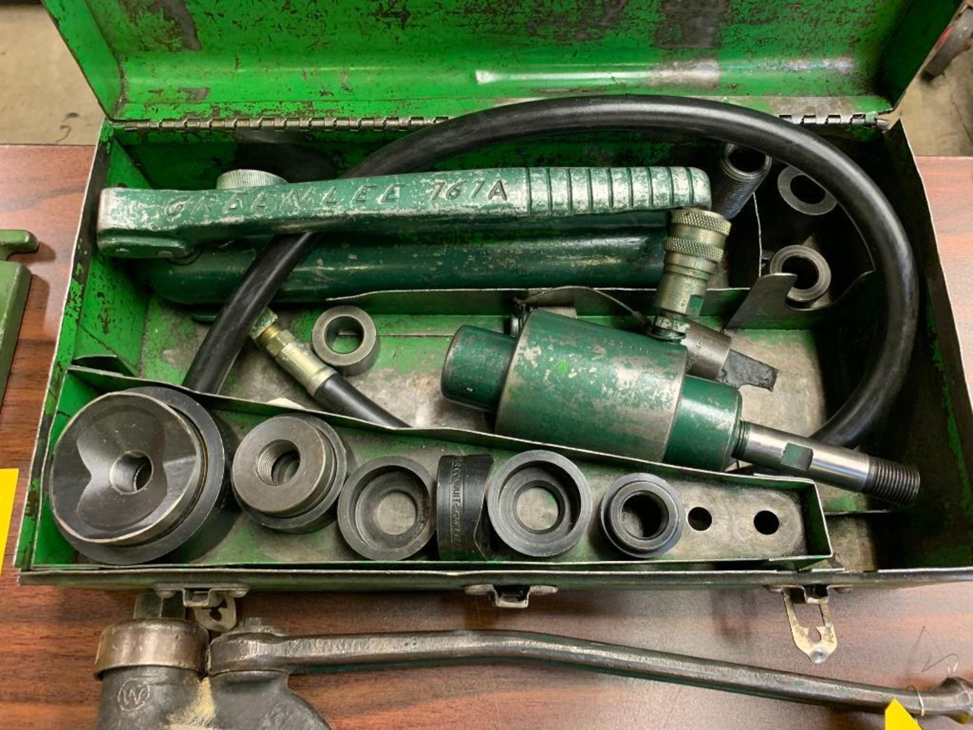 Greenlee Knock-Out Punch Set, Model 767A, Hyd. Hand Pump - Image 2 of 3