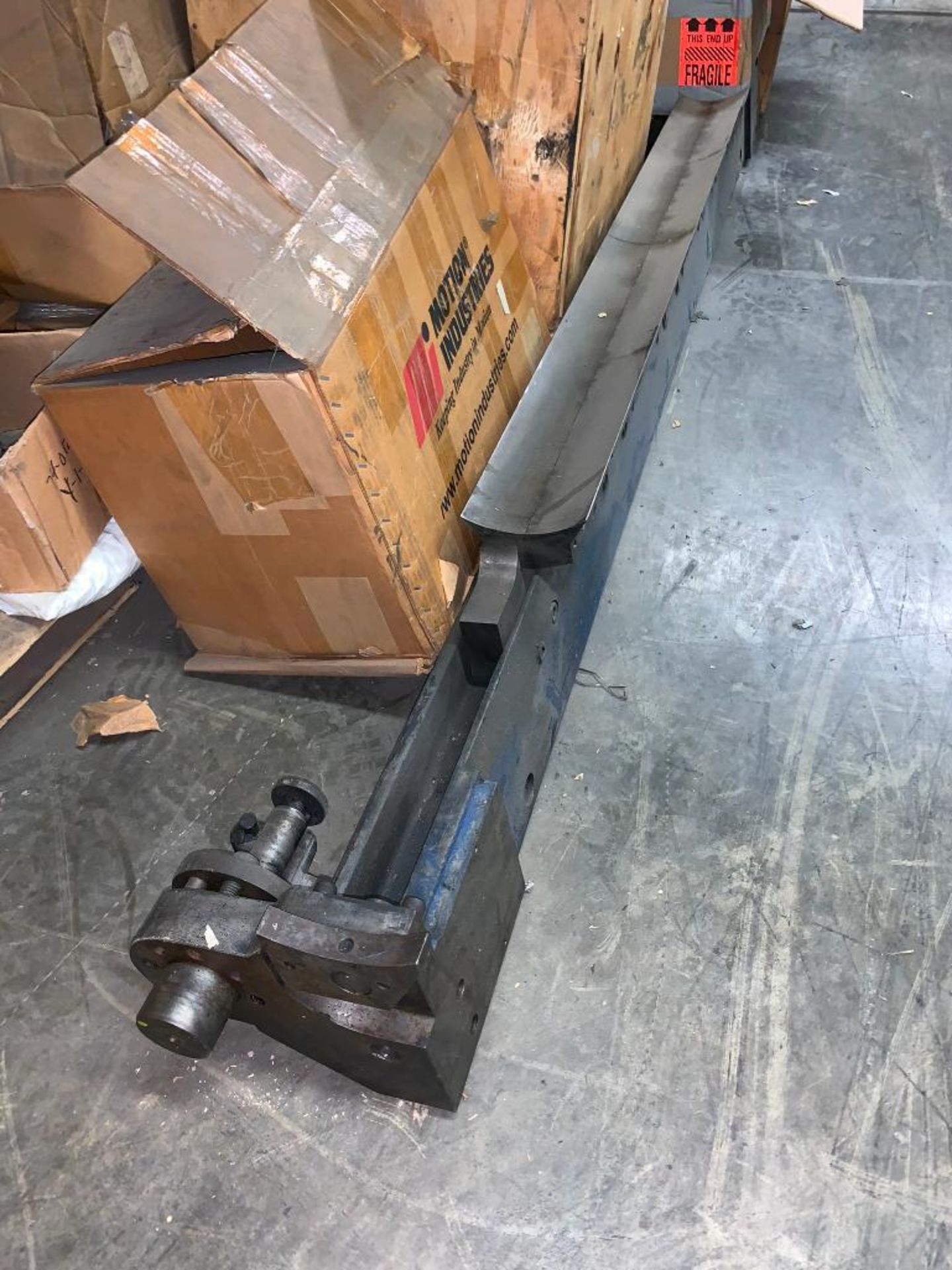 Items in Caged Area; Unitek Cutting Machine, Model 325-9H, 440 V, S/N 21787, Assorted Electric Motor - Image 35 of 47