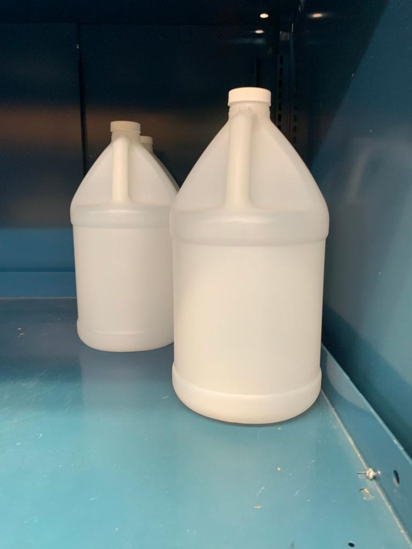 Vidmar 2-Shelf Unit w/ Bottles, Hydrogen Peroxide - Image 2 of 3