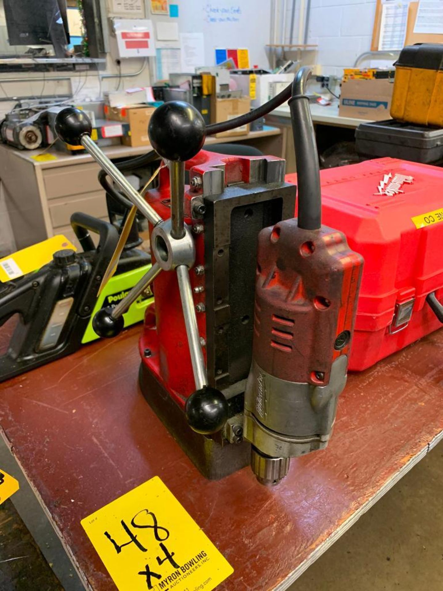 Milwaukee Electromagnetic Drill Press, 120 V - Image 2 of 4