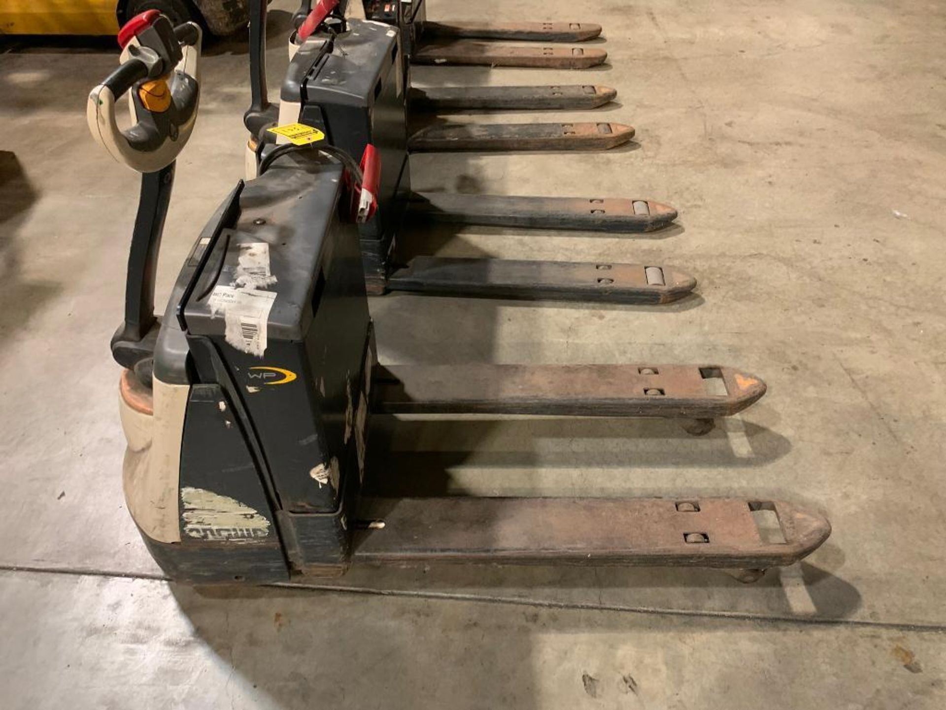 Crown 4,500 LB. Capacity Walk-Behind Electric Pallet Jack, Model WP3035-45, 24V, S/N 7A252717