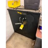 Lyon 2-Door Cabinet w/ Assorted Forklift Parts & Other 2-Door Cabinet