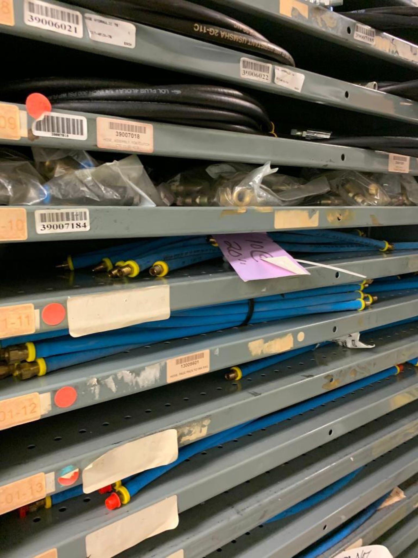 (8x) Bays of Clip Style Shelving w/ Content of Assorted Sleeves, Eaton/ Vickers Valves, Bearing Hous - Image 3 of 45