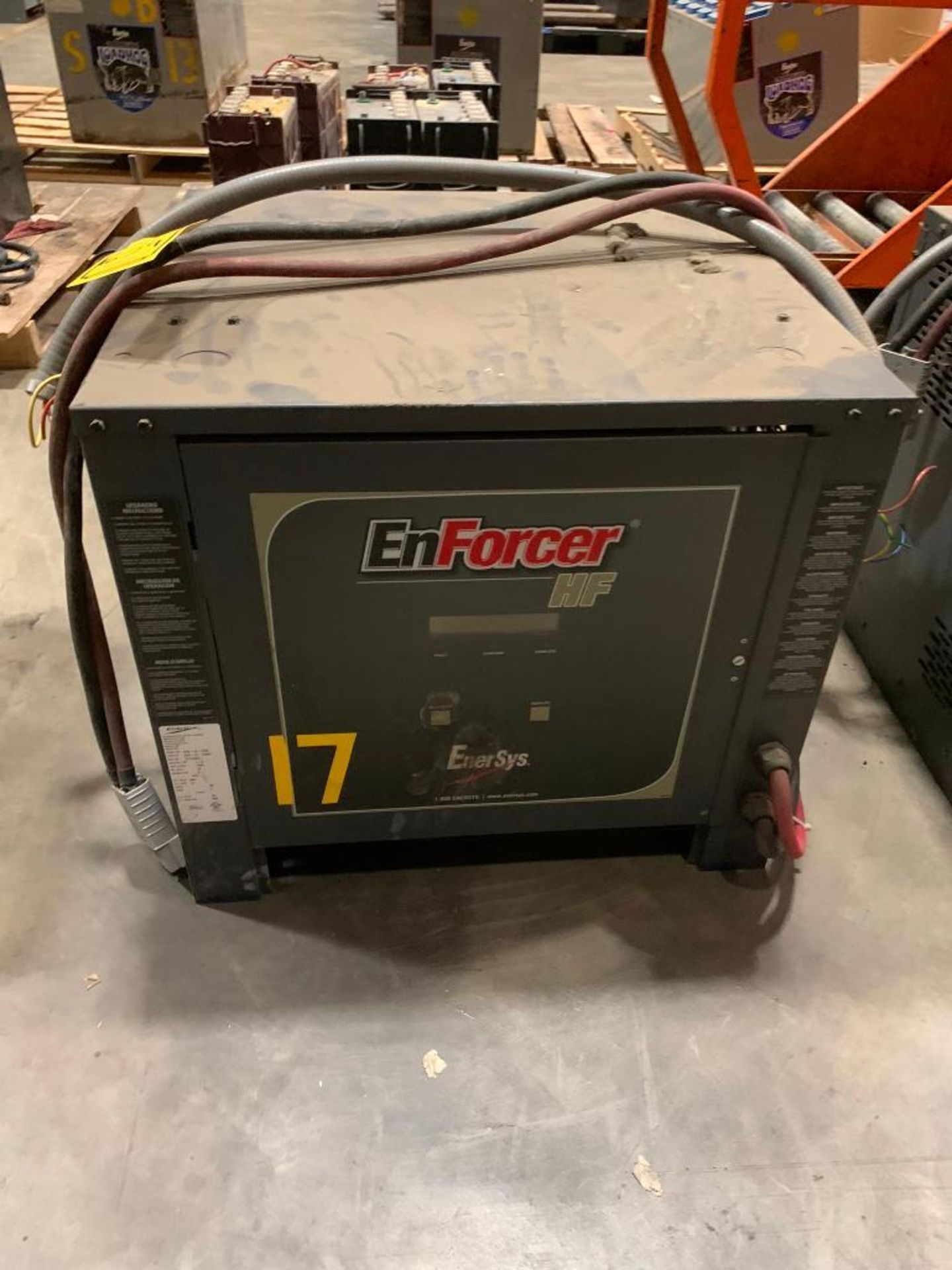 Enersys Enforcer 36V Battery Charger, Model EH3-18-1200, S/N LF143359