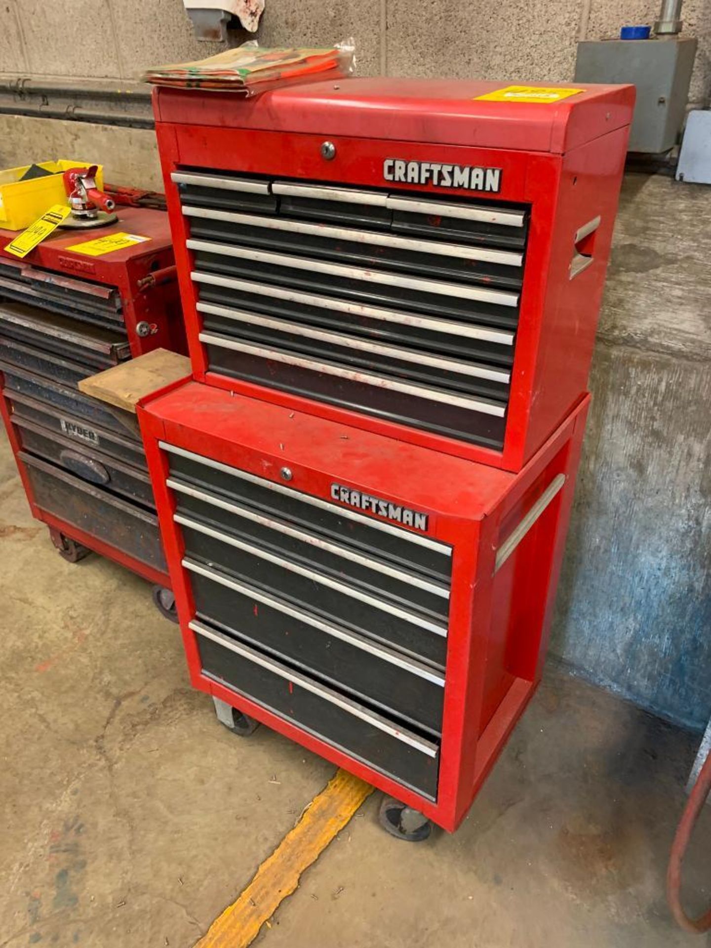 Craftsman Tool Chest w/ Tool Content - Image 2 of 6