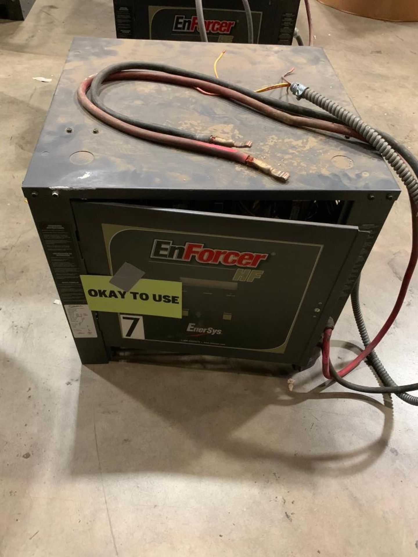 Enersys Enforcer 36V Battery Charger, Model EH3-18-1200, S/N JK95469