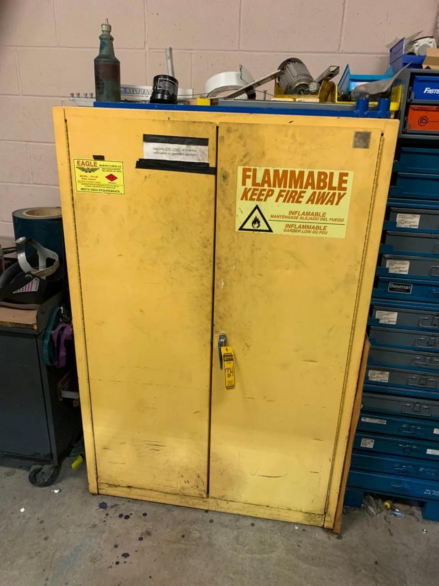 Eagle 60-Gallon Capacity Flammable Liquid Storage Cabinet