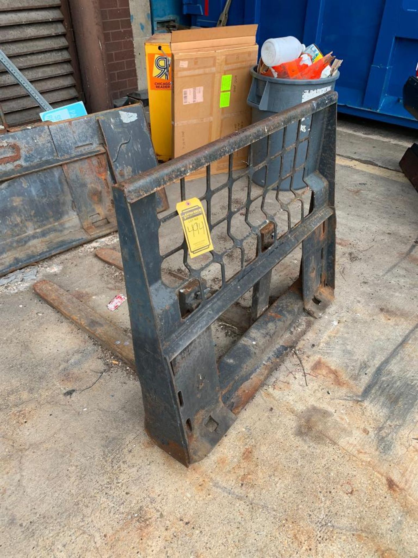 Skid Steer Fork Attachment