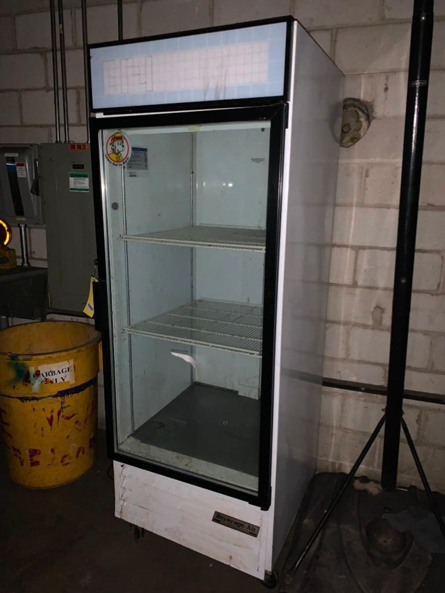 Beverage Air Glass Door Commercial Refrigerator - Image 2 of 4