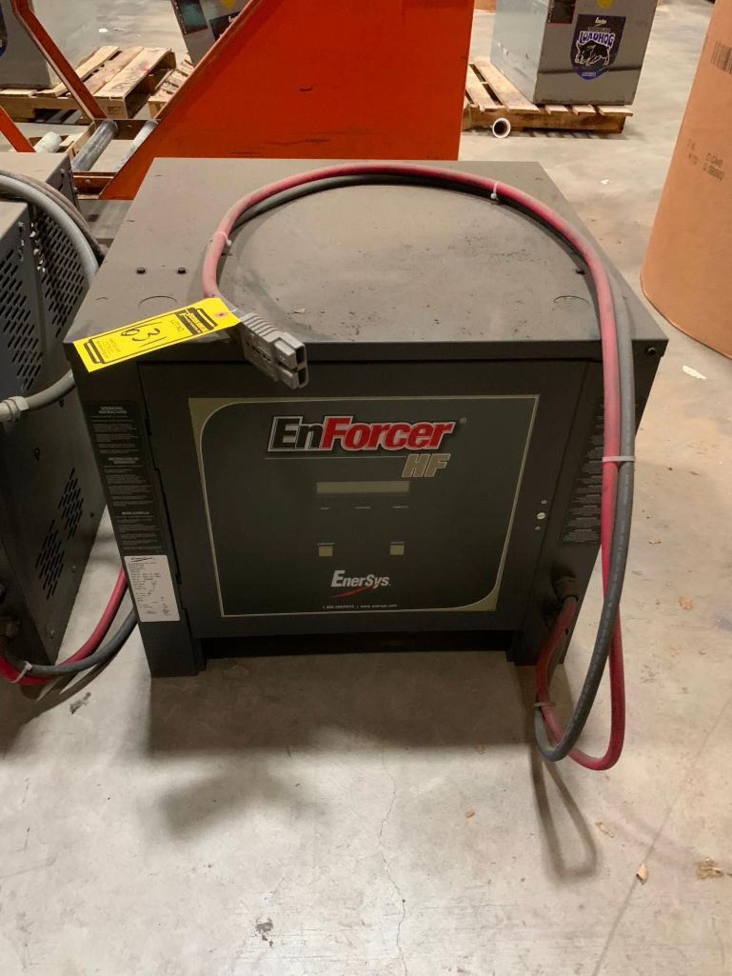 Enersys Enforcer 24V Battery Charger, Model EH3-12-900, S/N JK94854