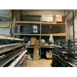 (2x) Bays of Bolt-Together Pallet Rack; (3) 15' X 44" Uprights, (12) 108" X 4" Crossbeams