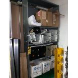 (6x) Bays of Assorted Shelving & Lateral File Cabinet w/ Content