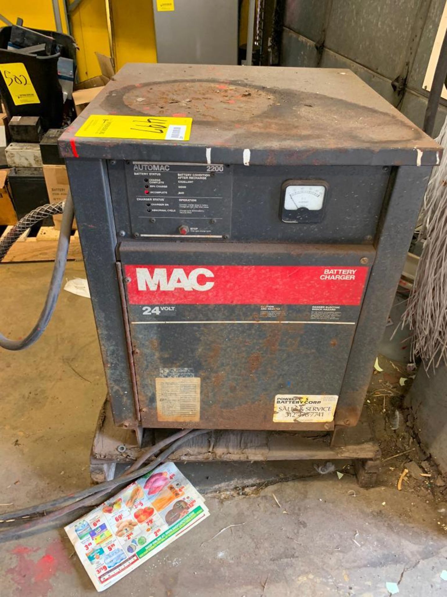 Mac 24V, Model 12M600-9B22, S/N F11981