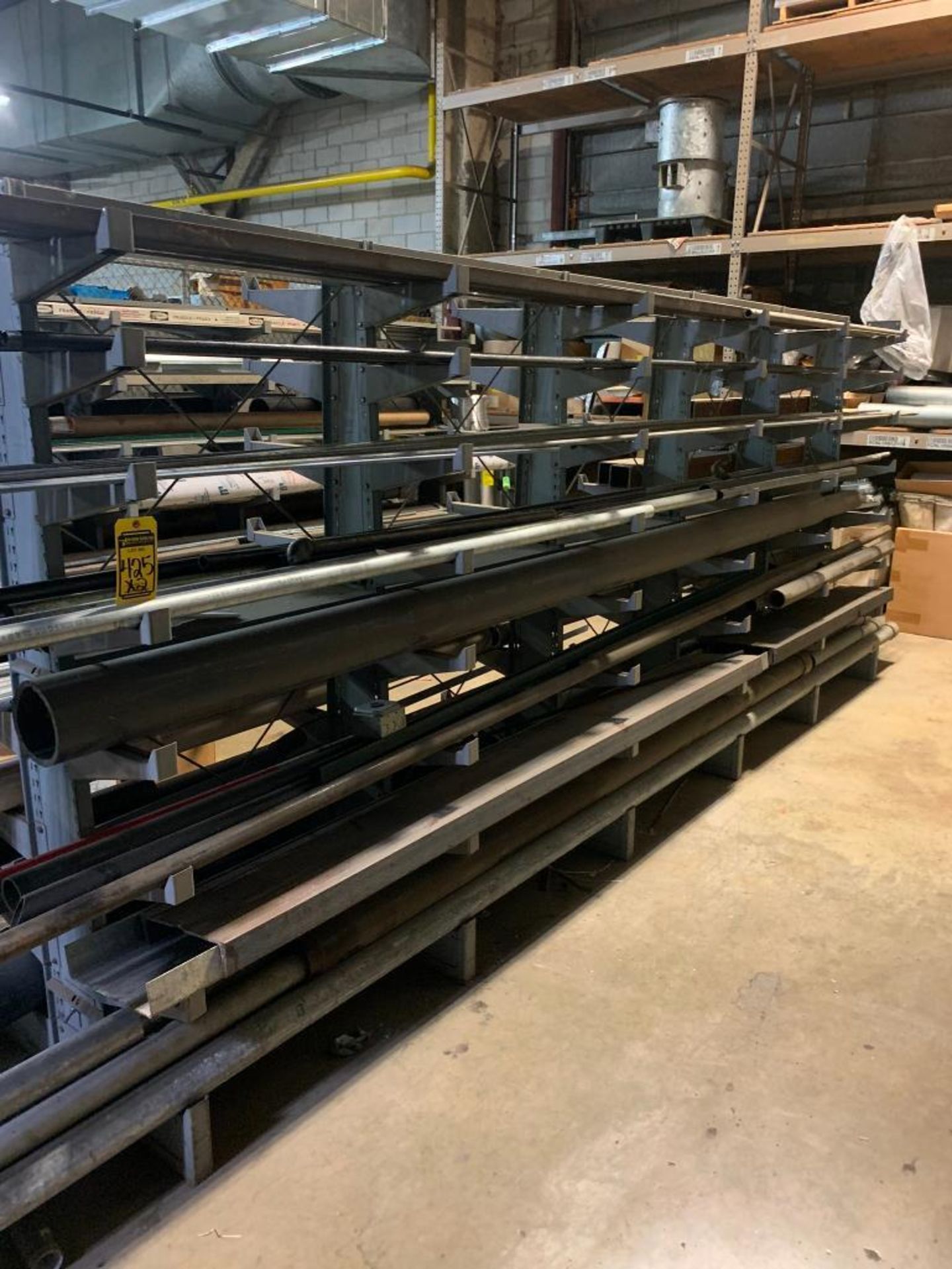 (2x) Lyon Double-Sided Cantilever Racks w/ Steel Content, 6'-7" T X 15'-2" W X 2'-8" D - Image 5 of 18