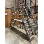 Cross-Over Stairs, 6'l X 20" W X 41" T