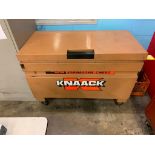 Knaack 4824 Jobmaster Chest w/ Content of Chain Hoist, Simplex Hydraulic Hand Pump & Jacks, Enerpac