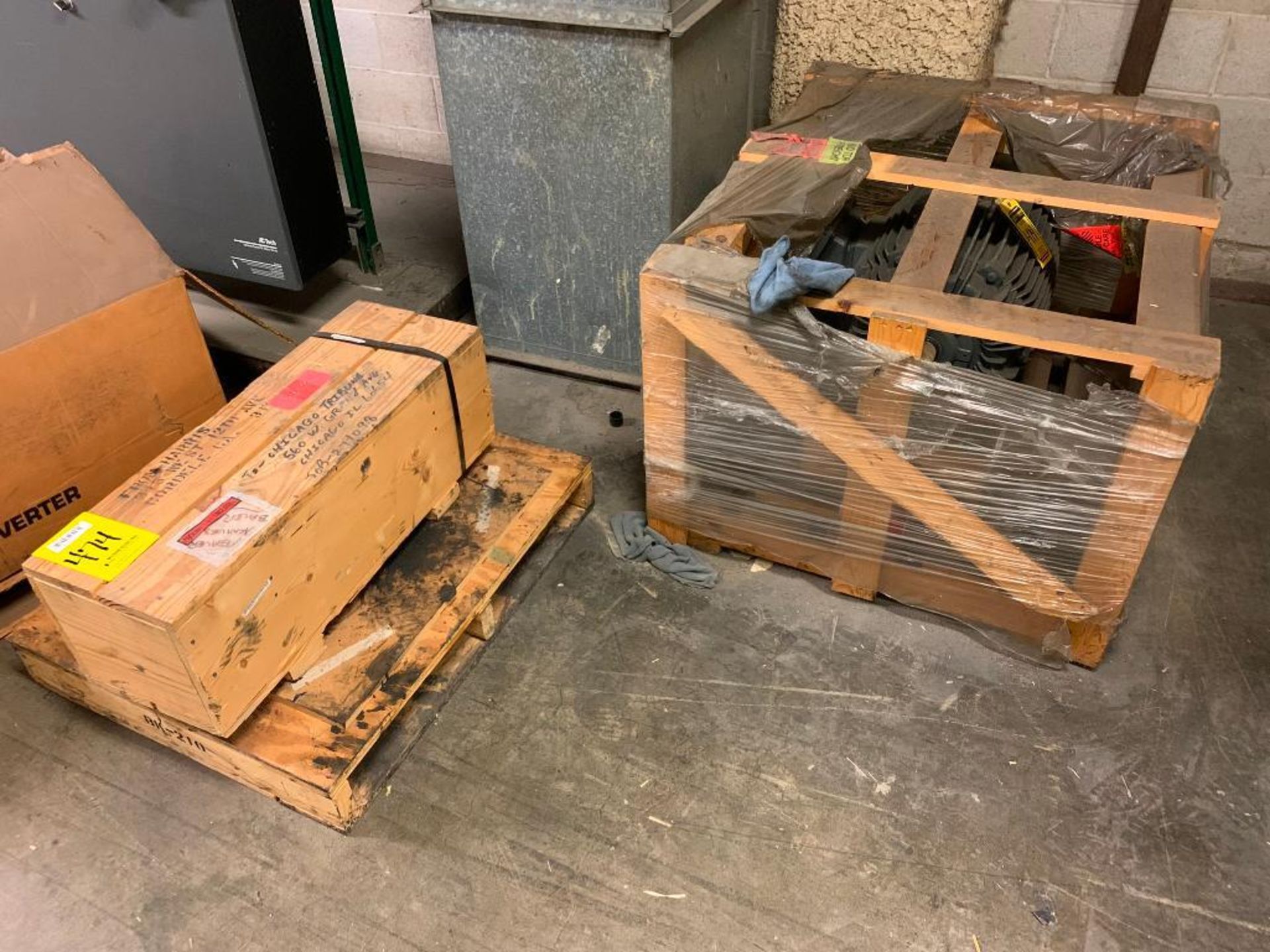 Westinghouse 50-HP Induction Motor, 208-230/460 V, 3550 RPM, FR; 316TZ, & Mystery Crate