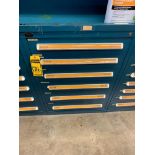 Vidmar 6-Drawer Cabinet w/ Assorted Sanding Wheels, Wire Wheels, Grinding Wheels, Sanding Pads