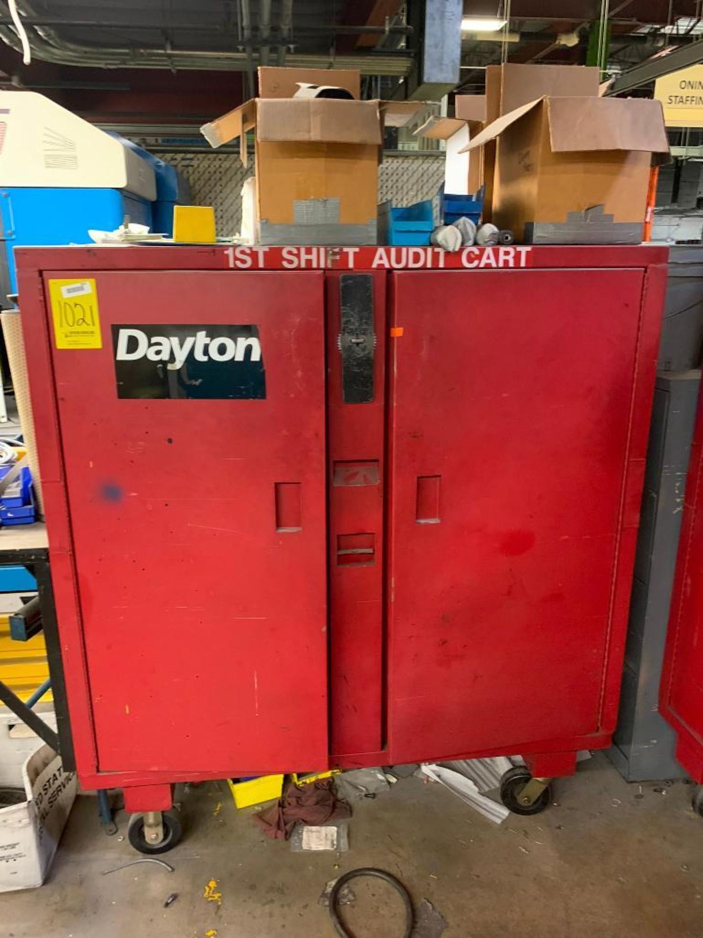 Dayton Cabinet, Model 6A579C, Content Included