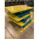 (3x) Bishamon Ez-Loader 3,000 LB. Capacity Scissor Lift Tables