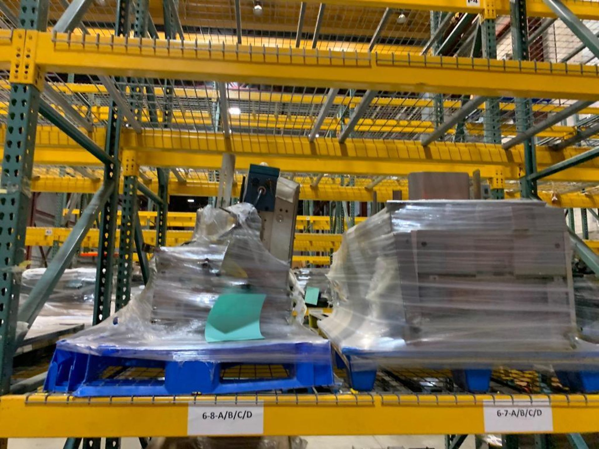 Content on (6) Rows of Pallet Rack: Inserted Parts, Safety Lights, Gearmotors, Drive Units, Electric - Image 7 of 103