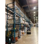 (24x) Bays of Bolt-Together Pallet Rack; (27) Uprights, 15' x 44" Uprights, (130) 108" x 4", (4) 132