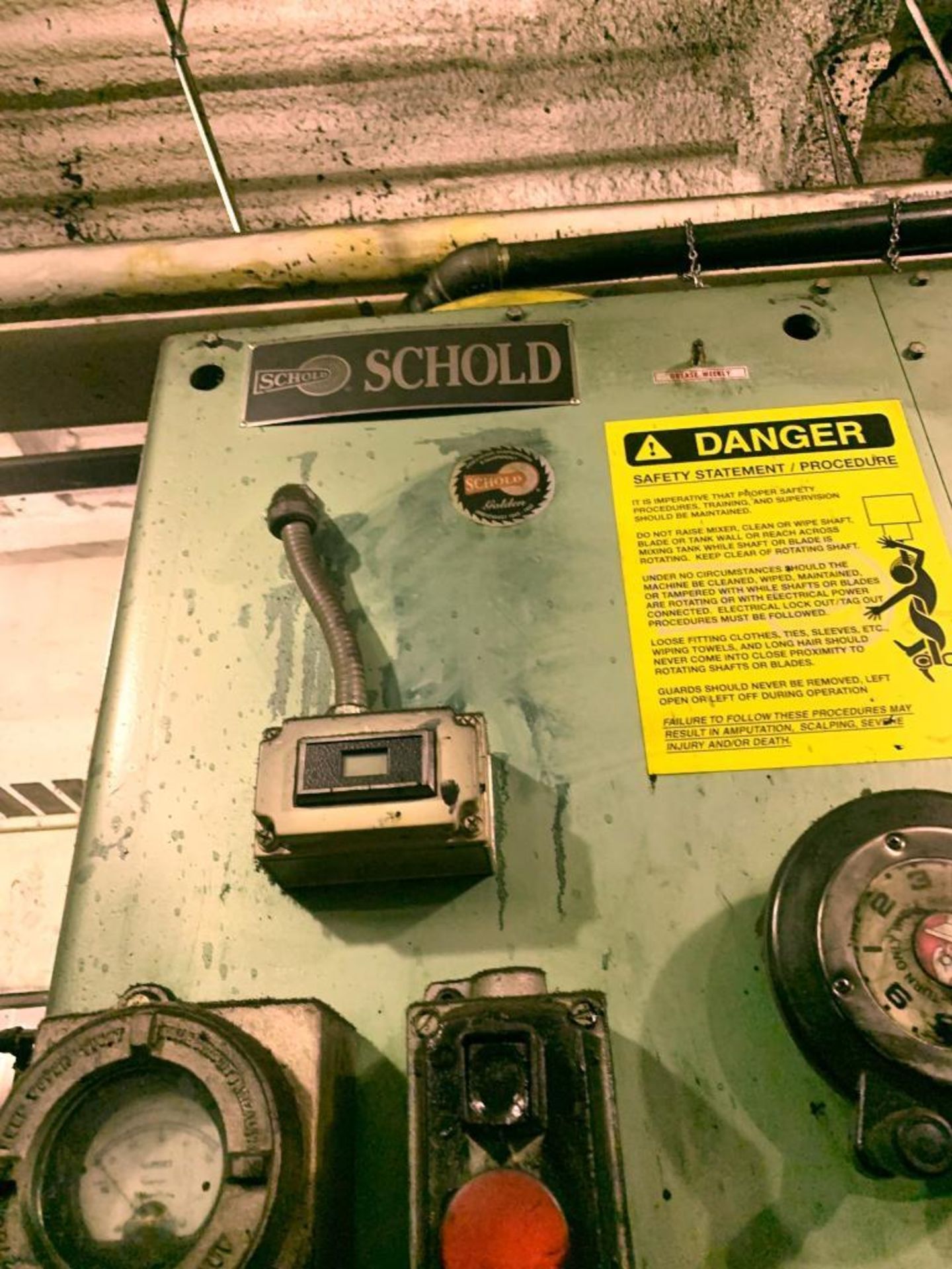 Schold Machine Co. Ink Barrel, 25-HP, S/N 54803 - Image 6 of 9