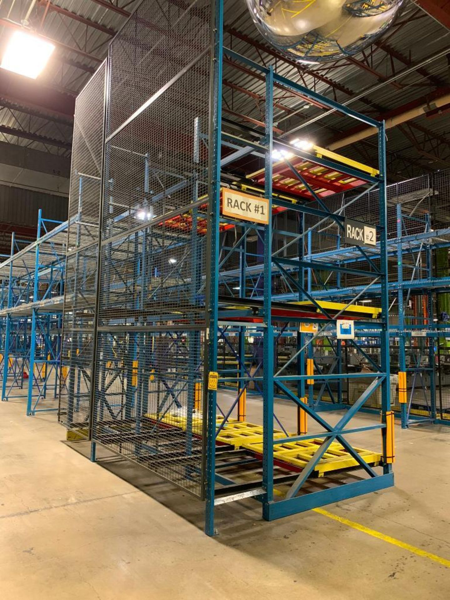 (12x) Bays of Bolt-Together Push-Back Pallet Rack; 15' T X 104" D, Each Bay Has (6) Pallet Positions - Image 12 of 12