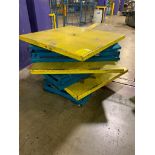 (3x) Bishamon Ez-Loader 3,000 LB. Capacity Scissor Lift Tables