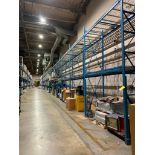 (25x) Bays of Bolt-Together Pallet Rack; (28) 15' x 44" Uprights, (128) 108" x 4", (4) 53" x 4" Cros